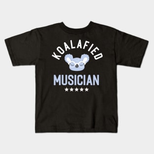 Koalafied Musician - Funny Gift Idea for Musicians Kids T-Shirt